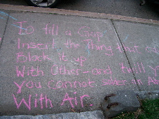 Chalk it up/Emily Dickinson Poem